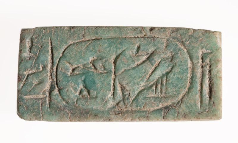 Tablet from a foundation deposit