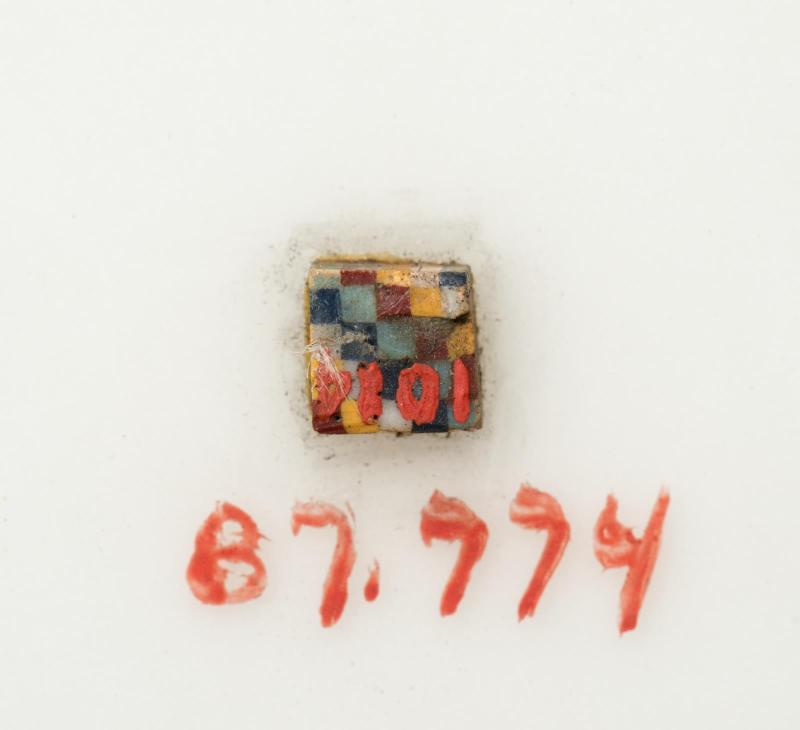 Mosaic glass checkerboard