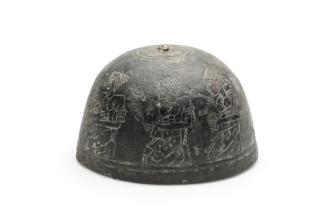 Bronze bell decorated with kneeling captives