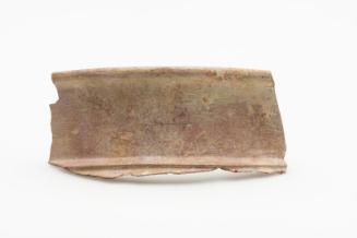 Vessel fragment