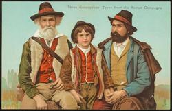 Three Generations: Types from the Roaman Campagna.