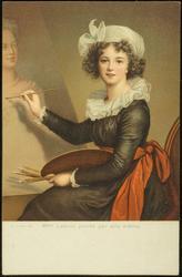 Mme Lebrun peinte par elle même.  FLORENCE