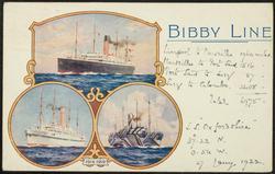 BIBBY LINE 1914 - 1919
