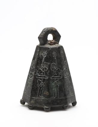 Bell decorated with bound captives