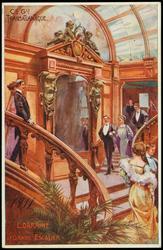 Cie Gie TRANSATLANTIQUE. LORRAINE - LE GRAND ESCALIER
