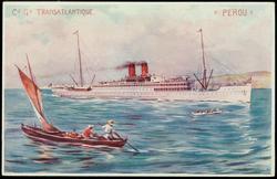 Cie Gie TRANSATLANTIQUE. PEROU.
