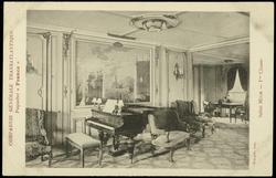 COMPAGNIE GÉNÉRALE TRANSATLANTIQUE Paquebot "France" 
Salon Mixte - 1res. Classes