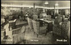 S.S. De GRASSE  THE SALON
