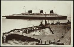 Le HAVRE. Départ de Paquebot NORMANDIE pour New-York.  
