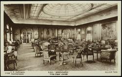 R.M.S. "BERENGARIA." First Class Lounge.
52,226 Tons.
