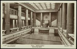 R.M.S. "BERENGARIA." Swimming Bath.
52,226 Tons.