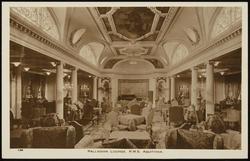 PALLADIAN LOUNGE. R.M.S. AQUITANIA.