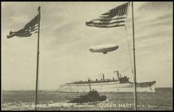 The Cunard White Star Superliner "QUEEN MARY" (On War Service)
