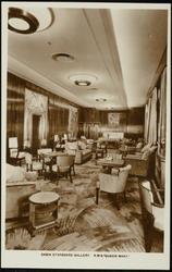 CABIN STARBOARD GALLERY.  R.M.S. "QUEEN MARY." 
