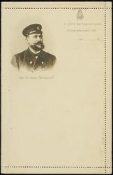 An Bord des Doppelschrauben - Postdampfers "MOLTKE"  Cpt. Christian Dempwolf. 
Post D. Moltke
