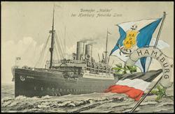 Dampfer "Moltke" der Hamburg Amerika Linie
