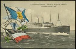 Riesenozeandampfer "Kaiserin Auguste Viktoria" (Hamburg Amerika Linie)
