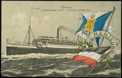 Hamburg "Kronprinzessin Cecilie" - Hamburg Amerika Linie
