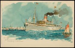 Deutsch - Ostafrika - Linie  S.S. König in Zansibar.