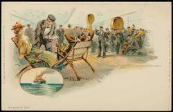Concert am Bord eines Schnelldampfers.