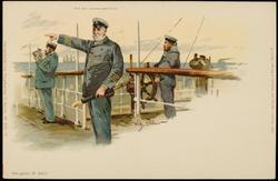 Auf der Commandobrücke.