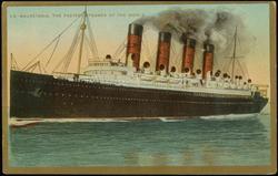 S.S. MAURETANIA, THE FASTEST STEAMER OF THE WORLD. 
