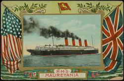 R.M.S. MAURETANIA 
