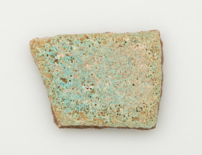 Faience fragment