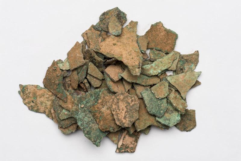 Fragments of bronze