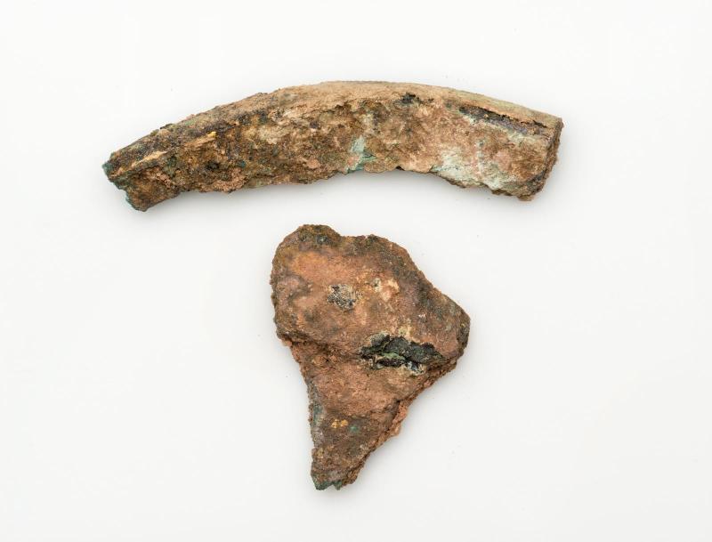 Fragments of bronze