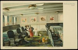 Hamburg-Amerika Linie.  "Amerika"  Kinderzimmer.

