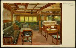 Hamburg-Amerika Linie.  "Blücher"  Rauchsalon.

