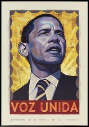 Voz Unida (Obama Campaign Poster)