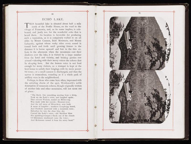 Gems of American Scenery, Consisting of Stereoscopic Views among the White Mountains. With Descriptive Text
