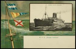 NORDD. LLOYD, BREMEN. R.P.D. "Grosser Kurfürst". 
