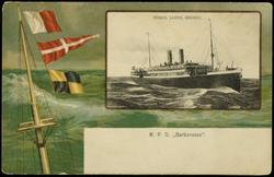 NORDD. LLOYD, BREMEN. R.P.D. "Barbarossa". 

