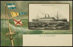NORDD. LLOYD, BREMEN. R.P.D. "König Albert". 
