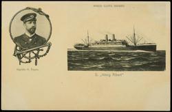 NORDD. LLOYD, BREMEN. D. "König Albert". Kapitän H. Feyen.
