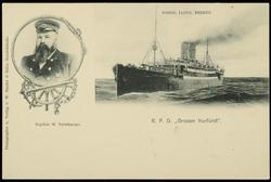 NORDD. LLOYD, BREMEN. D. "Grosser Kurfürst". Kapitän W. Reimkasten.
