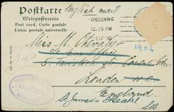 Norddeutscher Lloyd, Bremen. Gruss von Bord des Dampfers "Prinzess Alice".