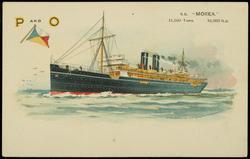 P AND O.  S.S. "MOREA." 11,500 tons. 16,000 h.p.
