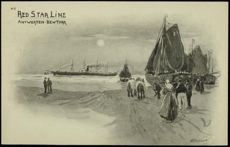Red Star Line  Antwerpen - New York

