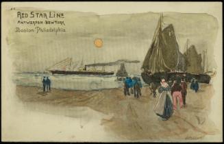 Red Star Line  Antwerpen - New York 
Boston - Philadelphia.