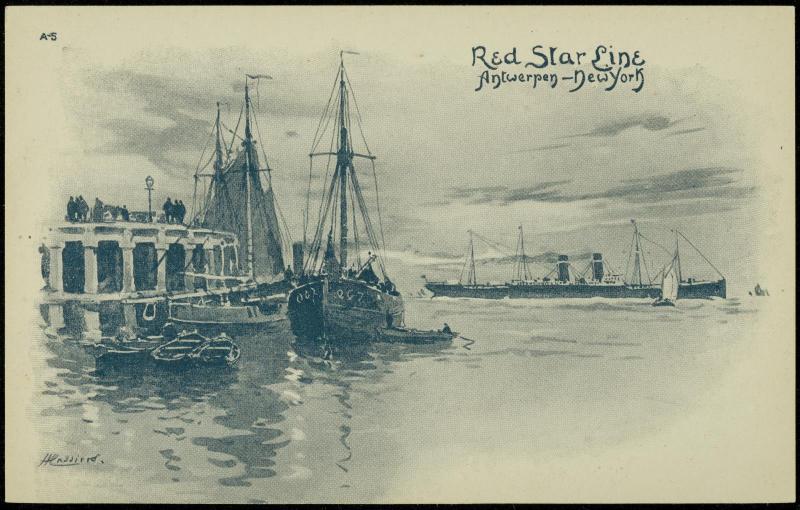 Red Star Line  Antwerpen - New York
