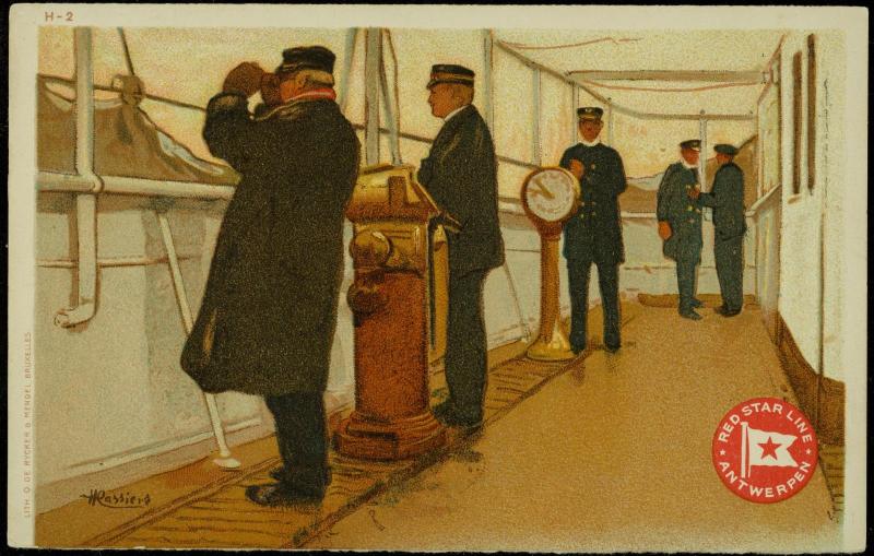 Red Star Line  
Antwerp - New York  
Antwerp - Boston

