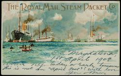 MAIL STEAMER, BARBADOS.

