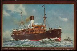 GREAT CENTRAL RLY. COY'S  S.S. "ACCRINGTON" "BURY" "DEWSBURY" & "STOCKPORT"

