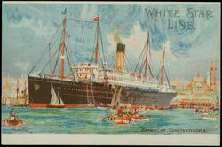 WHITE STAR LINE. "ARABIC", AT CONSTANTINOPLE.
