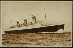 R.M.S. "QUEEN MARY" (GROSS TONNAGE 81,237)
