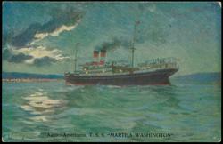 Austro-Americana. T.S.S. "MARTHA WASHINGTON".
